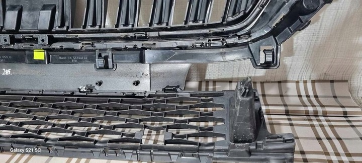фото №10, Skoda karoq рестайлинг решётка радиатора решётка + решётка 57a853653g