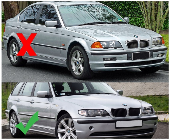 фото №14, Решётка решётки радиатора bmw e46 lci 4d 2001-2006 sedan блеск