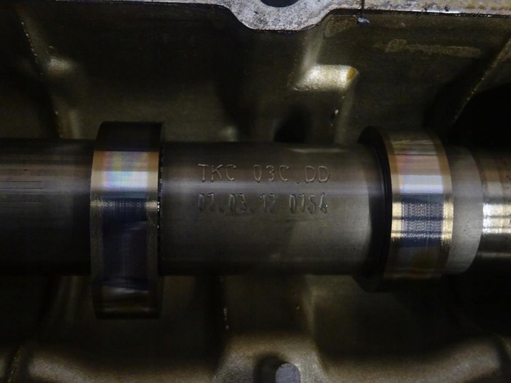 фото №12, A3 8p golf vi leon ii 1.4 tsi tfsi cax головка крышка клапанов валы