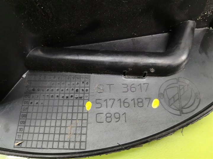 фото №7, Ключ домкрат вкладка диски запасного комплект fiat croma ii 51716187 24422923