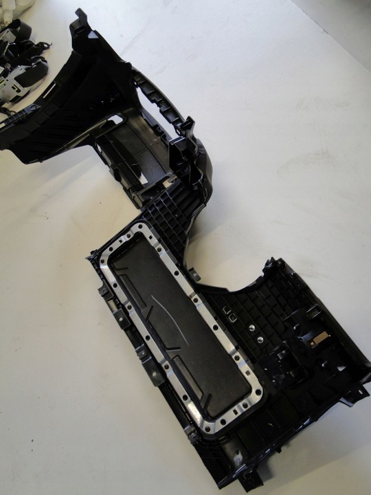 фото №12, Mercedes gle 292 c292 dół консолі консоль панель espresso коричневий