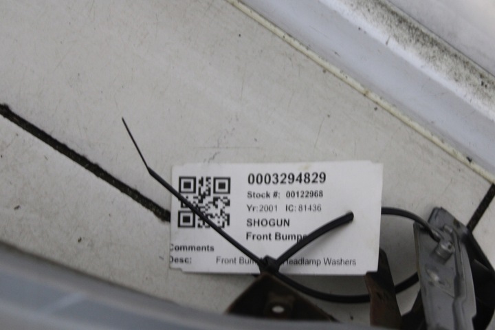 фото №13, Mitsubishi pajero iii 99r- бампер перед переднє розпилювачі протитуманні фари