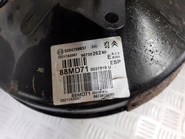 фото №4, Підсилювач серво peugeot 308 t7 рестайлінг 1.6ehdi 9673926280