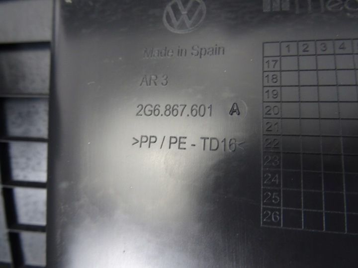 фото №14, Vw polo vi 2g карта карта крышки 2g6867601a
