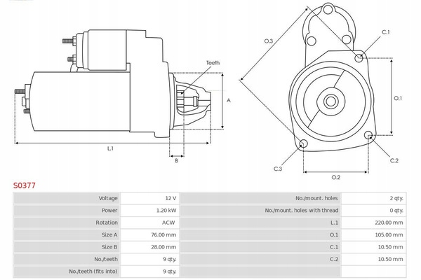 фото №7, Стартер as-pl s0377 pl dystrybucja
