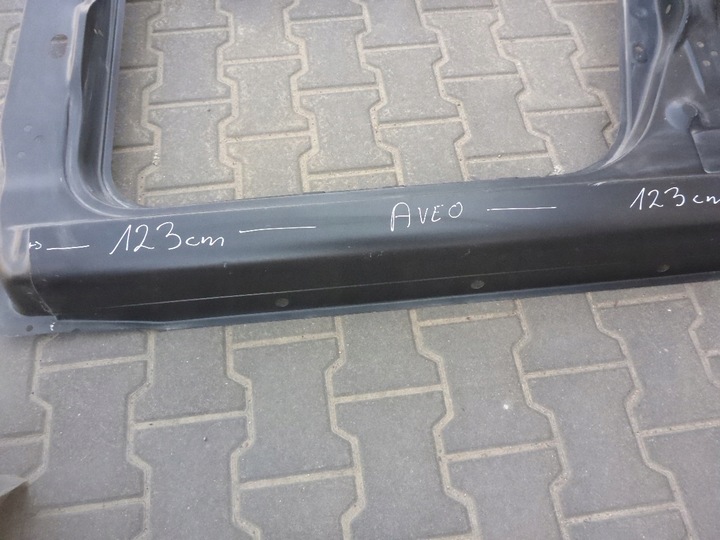 фото №4, Chevrolet aveo поріг рама лівий новий оригінал