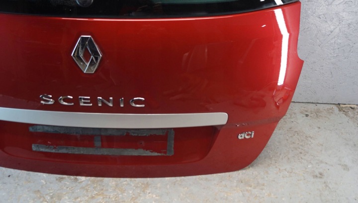 фото №14, Кришка багажника renault grand scenic iii lak деталь