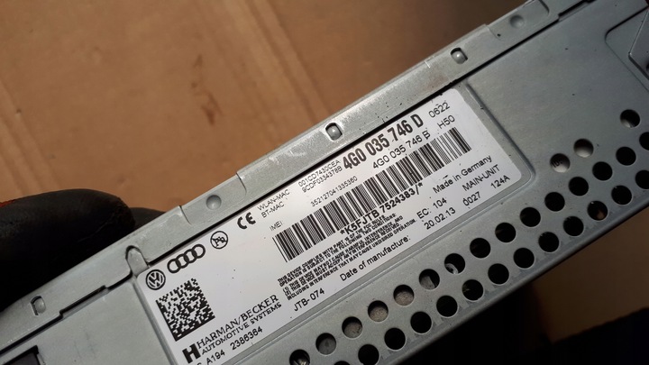 фото №9, S7 4g a7 мультимедиа станция модуль mmi a6 c7 s6