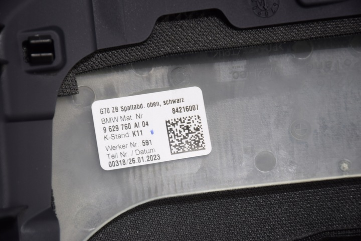 фото №11, Bmw 7 i7 g70 захист корпус колонки кермового чорна