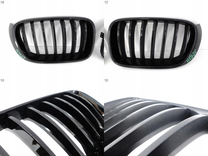 фото №10, Bmw x3 f25 lci рестайлинг x4 f26 14-17 м-пакет решётка радиатора решётка декоративная решётки радиатора чёрный