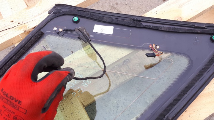 фото №9, S4 b8 a4 стекло кузовная правая зад универсал 08r