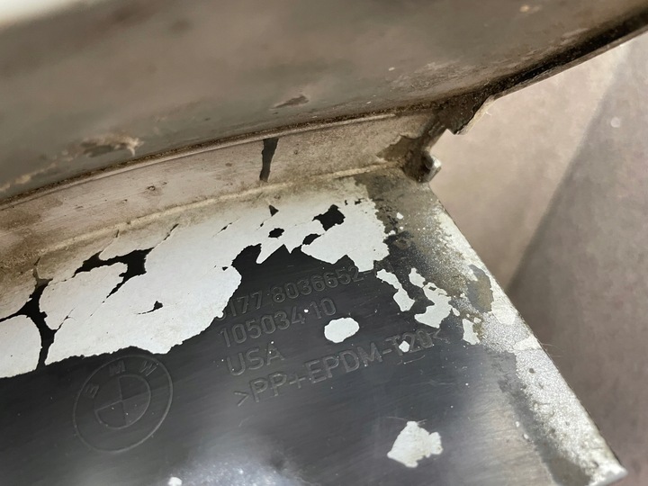 фото №8, Расширение планка крыльев правый зад м-пакет 354/7 титан серебро bmw x5 e70