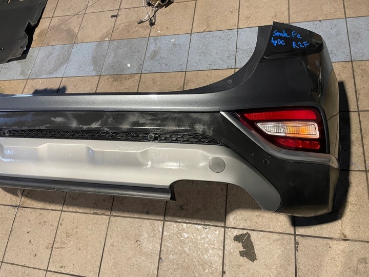 фото №7, Hyundai santa fe iv 4xpdc задний бампер цвет r2f