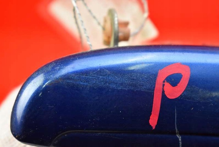 фото №11, Ручка правая зад задняя тёмно-синяя daihatsu sirion 1 i 5d рестайлинг 01-04