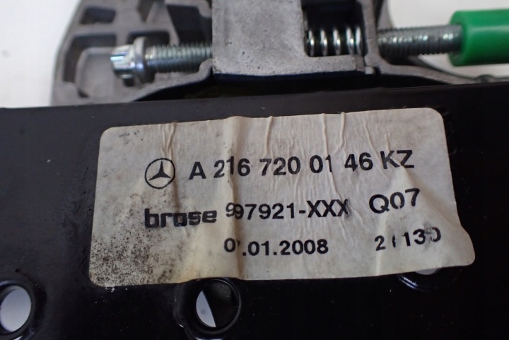 фото №10, Підйомник вікна ліве a2167200146 mercedes cl w216