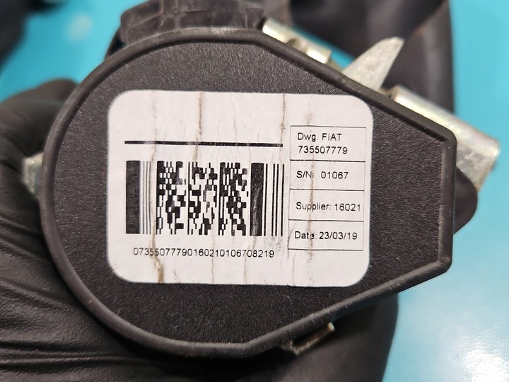 фото №9, Pas безпеки перед лівий водія fiat ducato iv eu 14-24