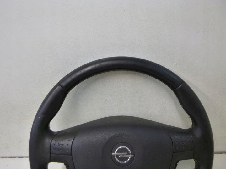 фото №5, Кермо + подушка  шкіряний мультифункція opel corsa c 2002r. шкіра