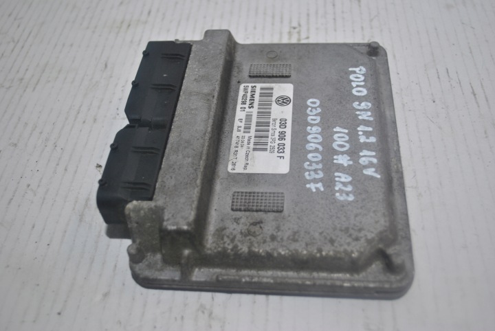 фото №6, Компьютер двигателя vw polo 9n 1.2 16v 03d906033f