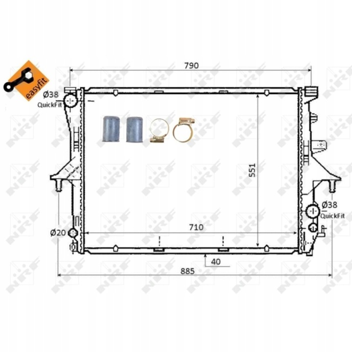 фото №1, Радиаторов воды audi q7 4lb vw touareg i 02-15