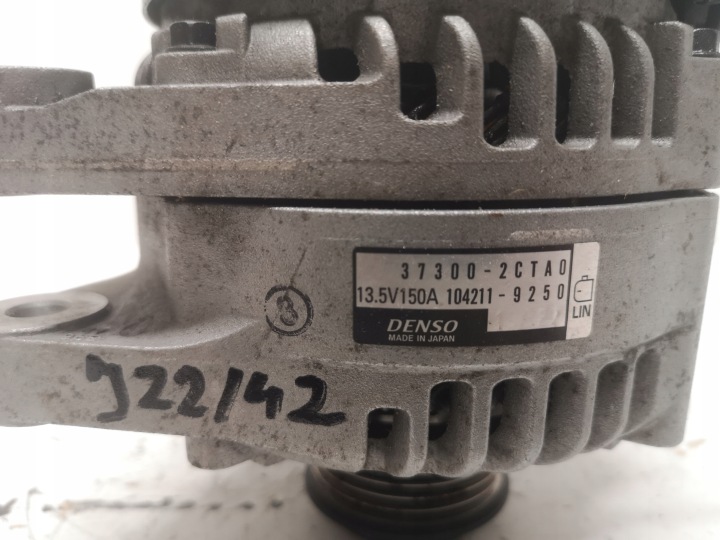 фото №16, Kia stinger 2.0t генератор 150a 37300-2cta0
