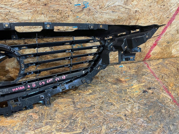 фото №8, Mazda 6 gj iii 3 рестайлінг 15-18 решітка решітка радіатора решітка середня бампера перед