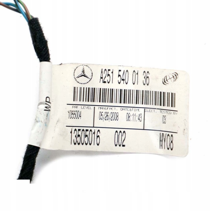 фото №12, Mercedes ml w164 передняя подушка пассажира подушка a2518600805