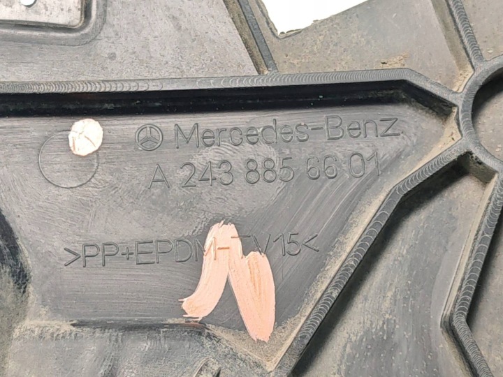 фото №11, Mercedes eqa w243 кронштейн  бампера правое перед a2438856601