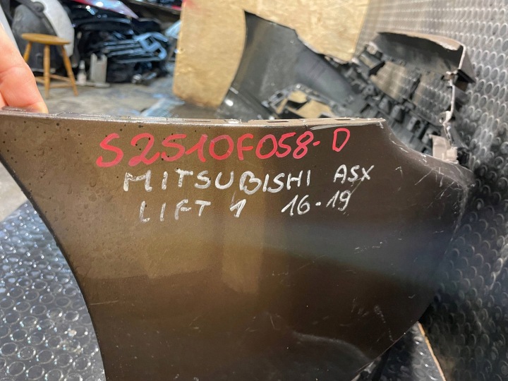 фото №13, Mitsubishi asx i 1 рестайлінг 16-19 бампер перед передній
