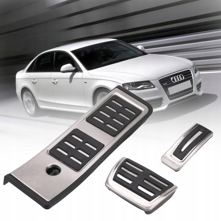 фото №7, Накладки na педали audi a4 b9 автомат подножка