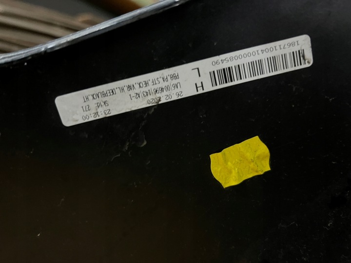 фото №12, Vw passat b8 рестайлінг універсал 2019 - 2023 бампер зад pdc лак lc9x