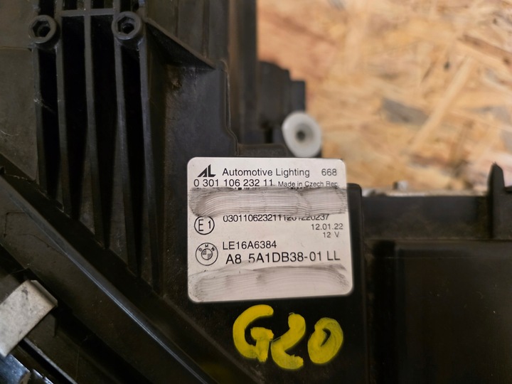 фото №12, Bmw 3 g20 g21 люкс перед капот крило бампер pas лампи led радіатор 475
