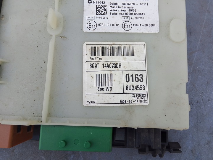 фото №3, Модуль bsi ford s-max i 6g9t-14a073dh