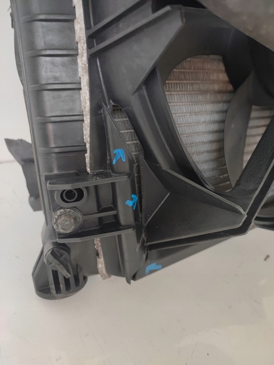 фото №13, Pas переднє підсилювач радіатор вентилятор ssangyong korando iii 3 2.0d