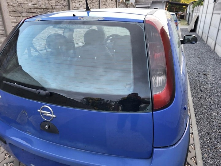 фото №14, Opel corsa c 00-06r. рестайлінг зад kpl кришка бампер лампи балка ковзани z21g