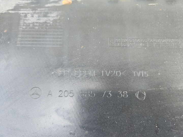 фото №10, Mercedes w205 a205 amg диффузор спойлер бампер задний