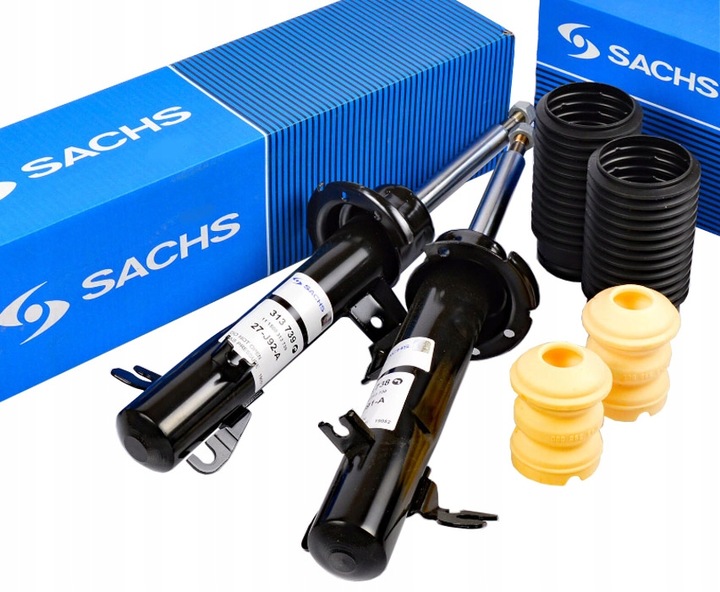фото №1, 2 x sachs амортизатор + отбойники перед mini r56 r55