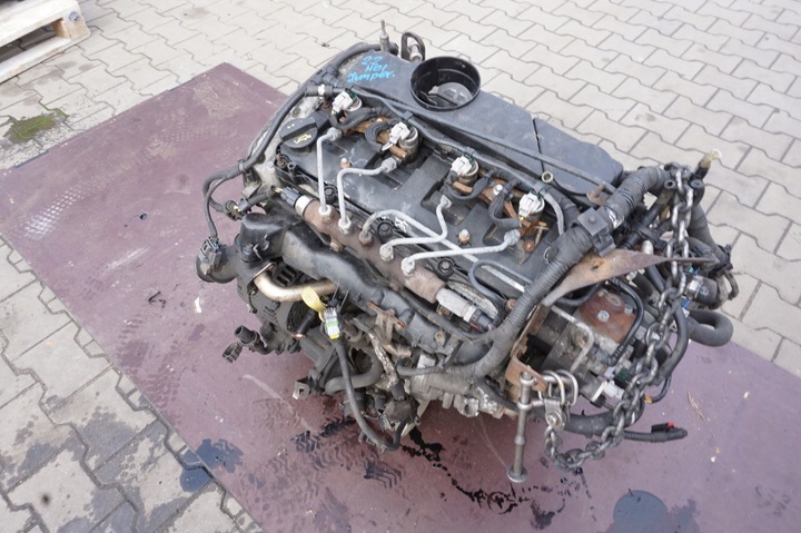 фото №8, Двигун 4hu 10trj1 fiat citroen peugeot 2.2 jtd hdi комплектний 109 tys km