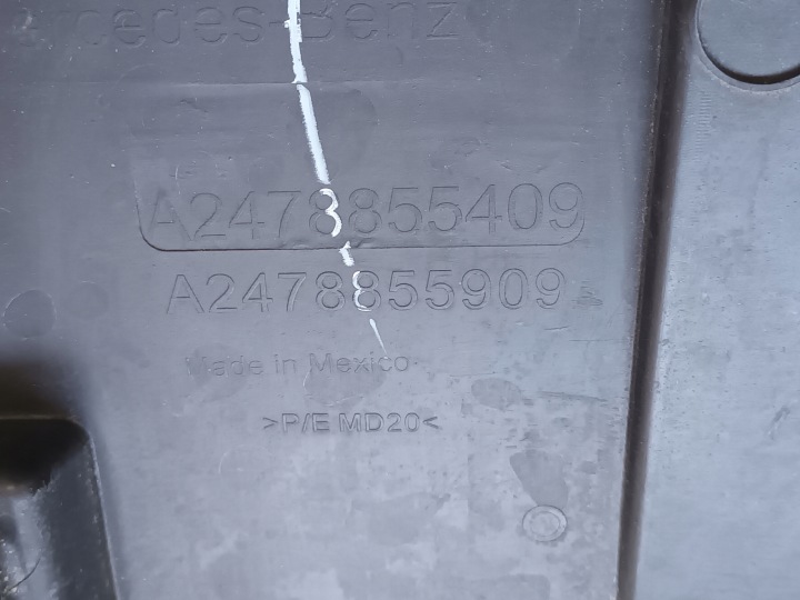 фото №10, Захист плита pod бампер mercedes glb w247 перед