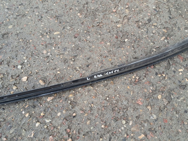 фото №8, Планка левая боковая крышная желобковая тень bmw e46 купе