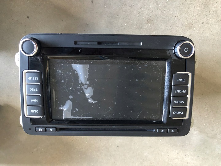 фото №1, Vw passat b7 радио навигация 3c8035685.....