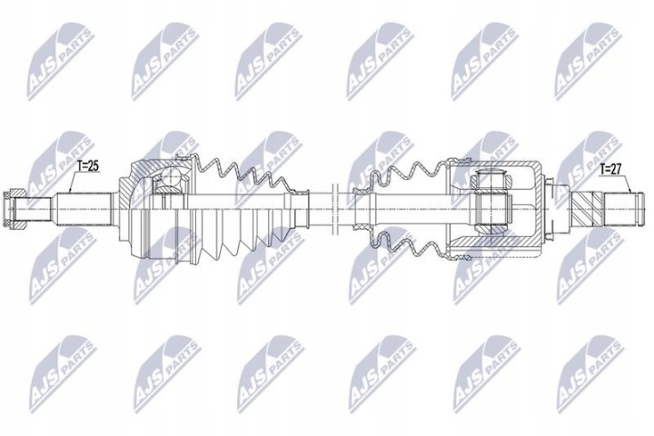 фото №9, Npw-re-164 nty полуось приводная nty