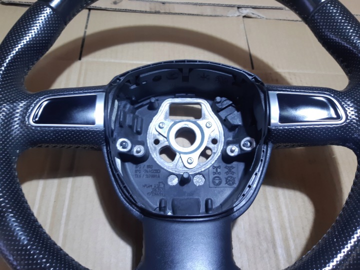 фото №10, Audi q5 8r a3 8p кермо шкіра 3 ram стьобана 8r0419091e