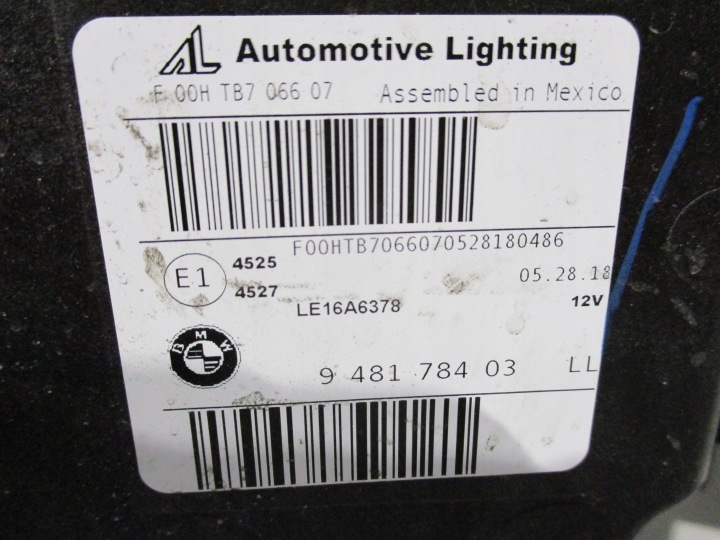 фото №9, Фара bmw x5 g05 повний led 9481784 права