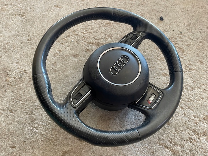 фото №5, Руль audi a6 c7 a7 sline 4g0880201f подушка подушка безопасности комплект