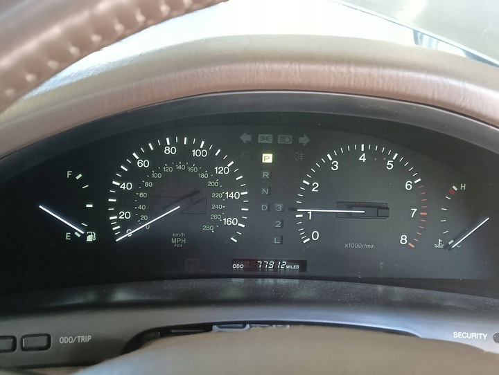 фото №13, Lexus ls 400 ls400 94-97 спидометр спидометр приборы англичанин