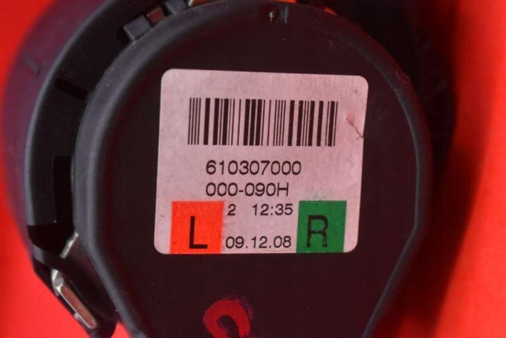 фото №5, Pas безопасности правое зад натяжитель 8k0857805k audi a5 8t 07-11