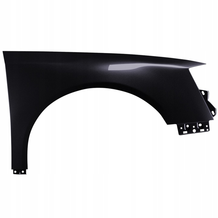 фото №2, Blu крило vw passat b6 lc9x правий чорний 05-10 перед оцинковка deepblack