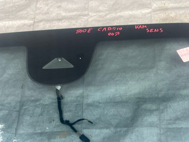 фото №7, Fiat 500e электрик cabrio стекло передняя лобовое камера датчик оригинал