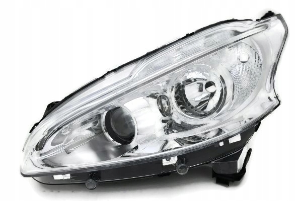 фото №1, Peugeot 208 12-15 лампа фара led левый nowy^