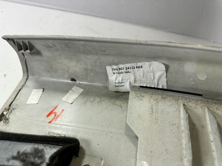 фото №5, T5 7h multivan стійка обшивка оббивка ліва 7h5867243q